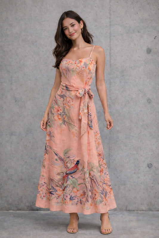 Sleeveless maxi dress