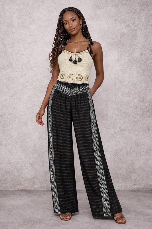 Set Pants with Crochet top
