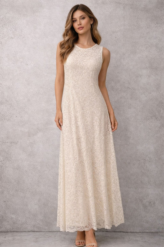 Sleeveless tulle dress