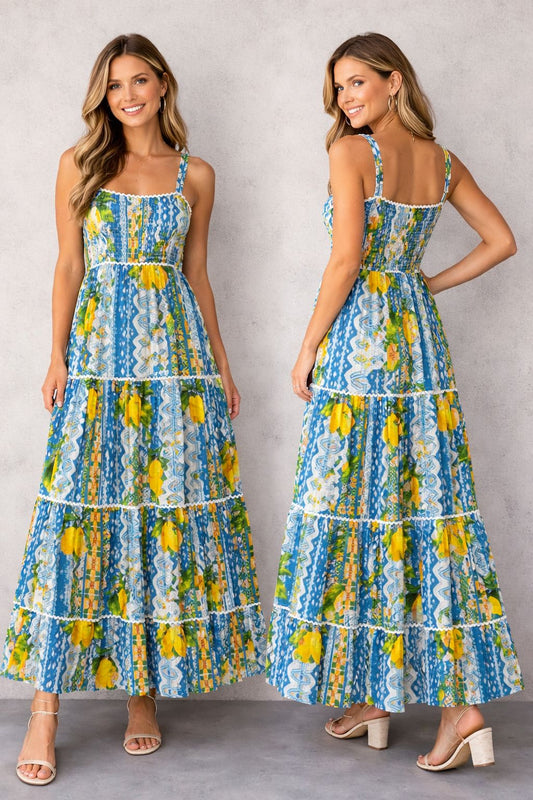 Sleeveless maxi dress